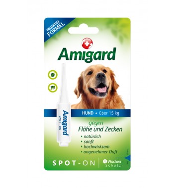 Amigard Spot-on Hund > 15 Kg, Einzeldosis